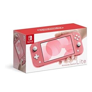 Nintendo Switch Lite with Animal Crossing game card